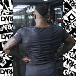 Camiseta Caveira Long 100% Poliéster - Dark Lab